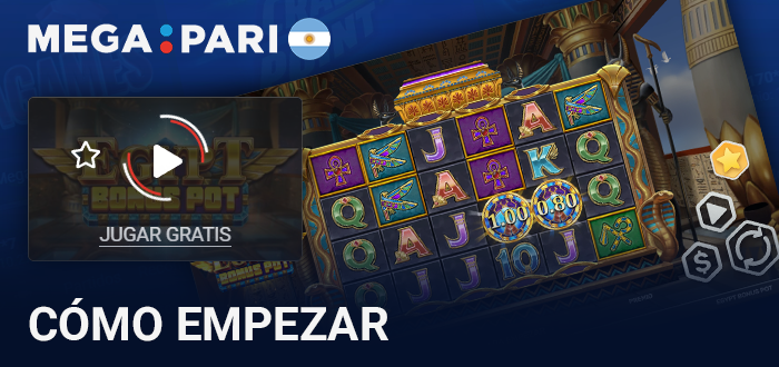 Pasos iniciales para comenzar a jugar en Megapari Argentina