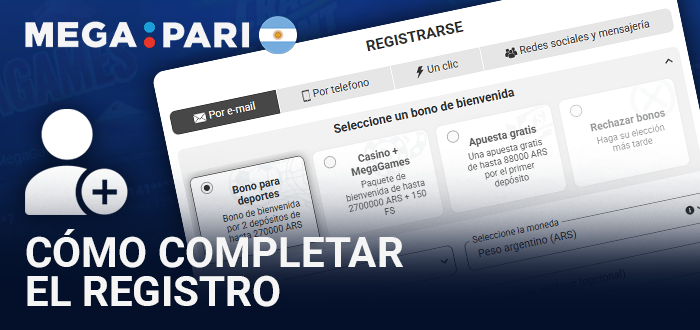 Guía paso a paso para completar el registro en Megapari