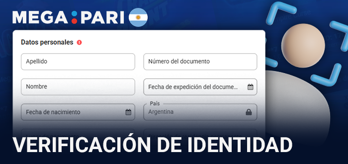 Proceso de verificación de cuenta e identidad KYC en Megapari